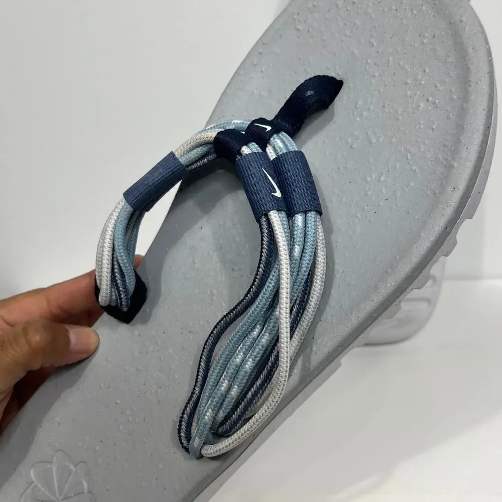 Nike Men’s Blue Ecohaueh Flip Flops Thong Sandal / Size-13